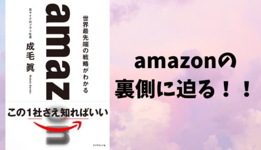 『amazon 世界最先端の戦略がわかる』あらすじと感想【amazonの裏側に迫る！！】